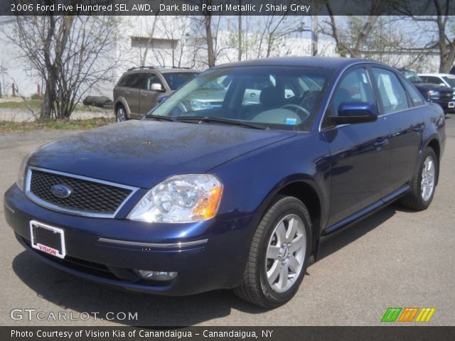 2006 Ford Five Hundred SEL AWD in Dark Blue Pearl Metallic