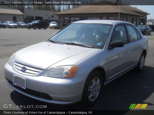 2002 Silver honda civic lx #4