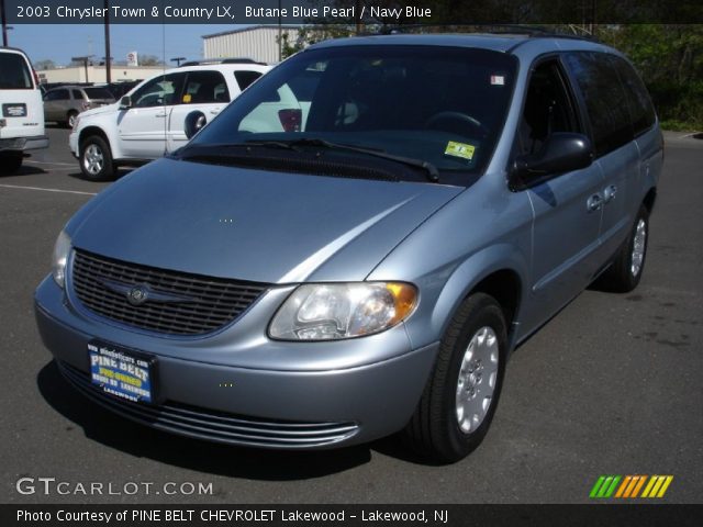 2003 Chrysler Town & Country LX in Butane Blue Pearl