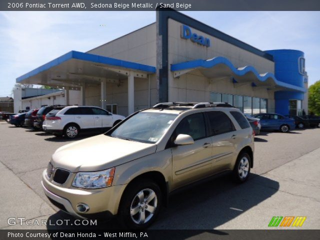 2006 Pontiac Torrent AWD in Sedona Beige Metallic