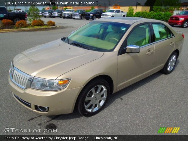 2007 Lincoln MKZ Sedan in Dune Pearl Metallic