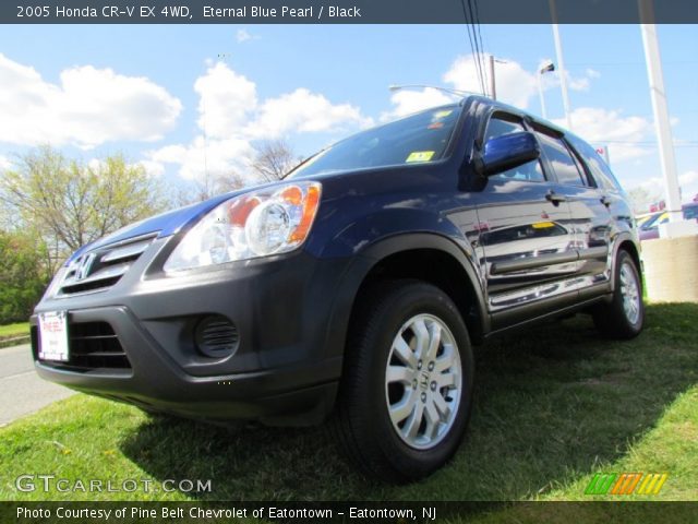 2005 Honda CR-V EX 4WD in Eternal Blue Pearl