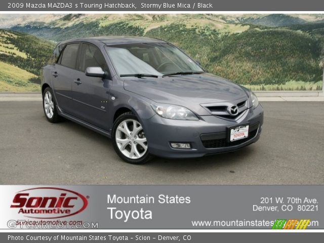 2009 Mazda MAZDA3 s Touring Hatchback in Stormy Blue Mica