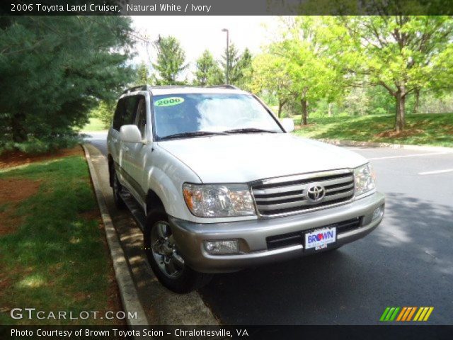 2006 Toyota Land Cruiser  in Natural White