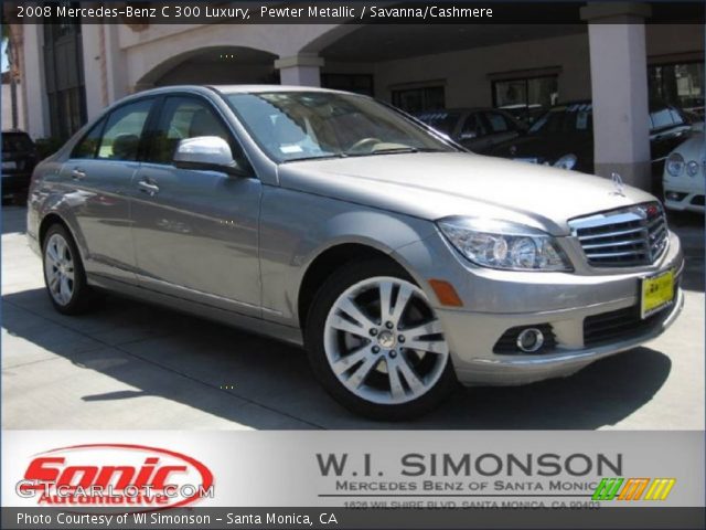 2008 Mercedes-Benz C 300 Luxury in Pewter Metallic