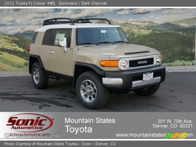2012 Toyota FJ Cruiser 4WD in Quicksand
