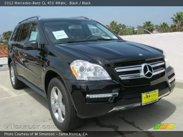 2012 Mercedes-Benz GL 450 4Matic in Black