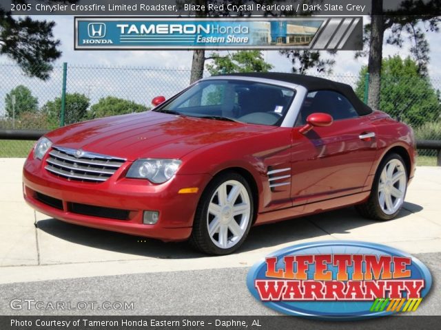 2005 Chrysler Crossfire Limited Roadster in Blaze Red Crystal Pearlcoat