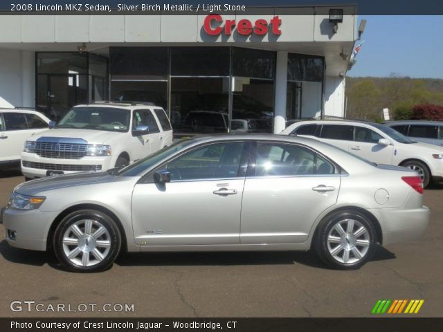 2008 Lincoln MKZ Sedan in Silver Birch Metallic