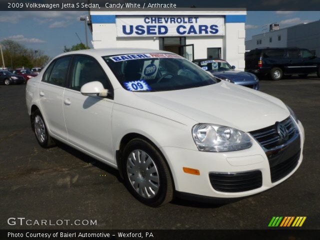 2009 Volkswagen Jetta S Sedan in Candy White