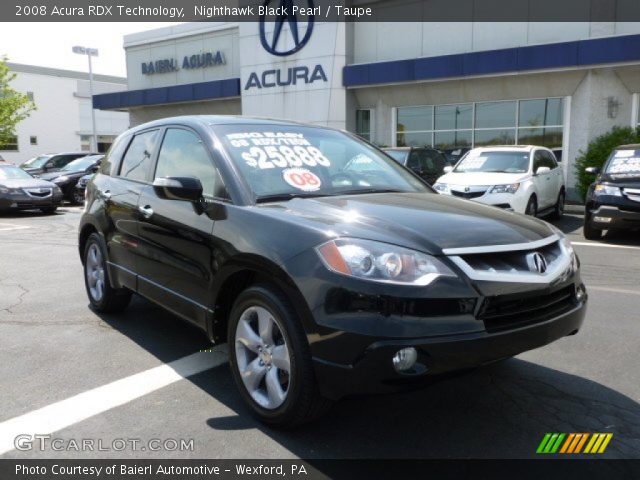 2008 Acura RDX Technology in Nighthawk Black Pearl