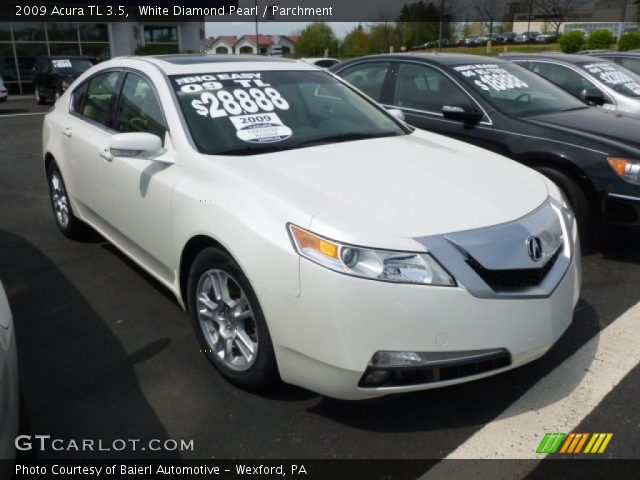 2009 Acura TL 3.5 in White Diamond Pearl
