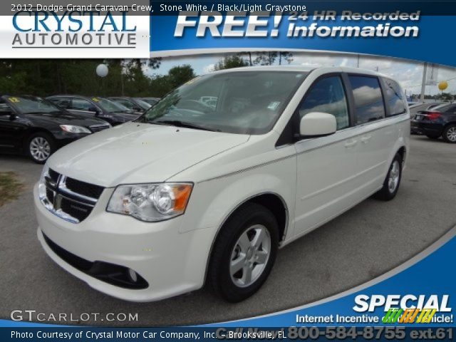 2012 Dodge Grand Caravan Crew in Stone White