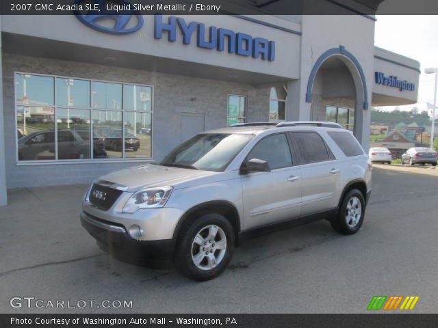 2007 GMC Acadia SLE in Liquid Silver Metallic