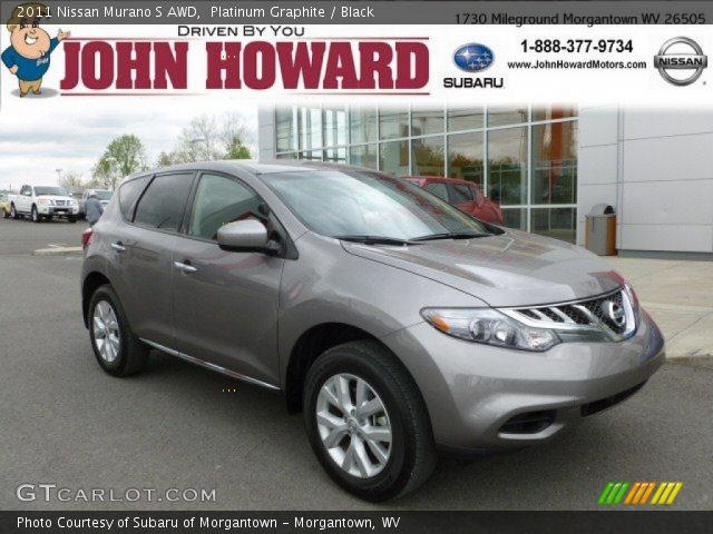 2011 Nissan Murano S AWD in Platinum Graphite