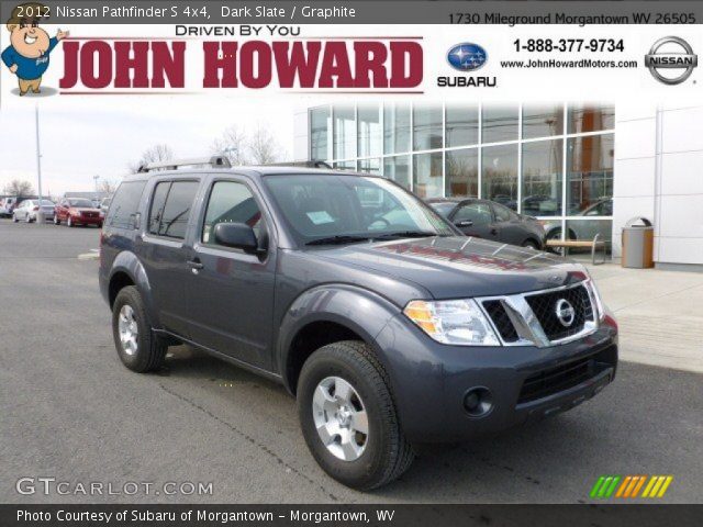 2012 Nissan Pathfinder S 4x4 in Dark Slate