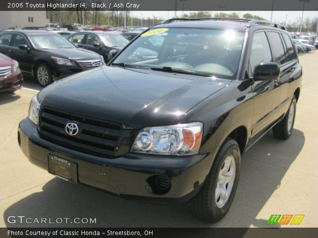 2006 Toyota Highlander I4 in Black