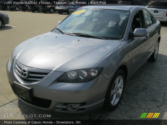 2005 Mazda MAZDA3 s Sedan in Titanium Gray Metallic