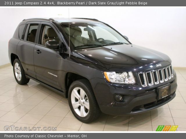 2011 Jeep Compass 2.4 4x4 in Blackberry Pearl