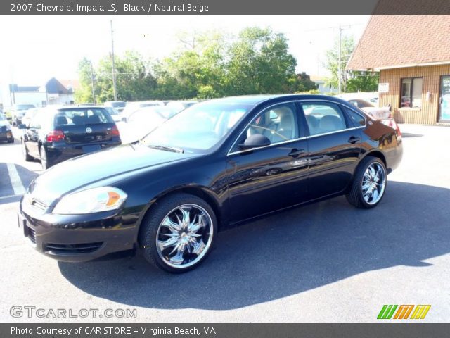 2007 Chevrolet Impala LS in Black