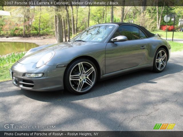 2007 Porsche 911 Carrera 4 Cabriolet in Meteor Grey Metallic