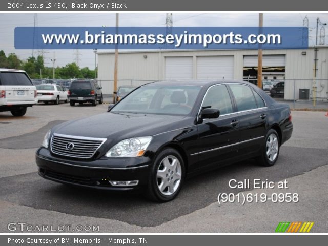 2004 Lexus LS 430 in Black Onyx