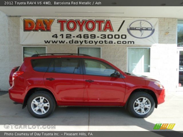 2012 Toyota RAV4 V6 4WD in Barcelona Red Metallic