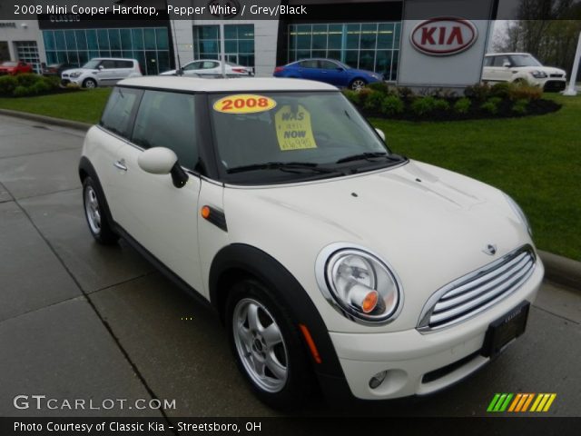 2008 Mini Cooper Hardtop in Pepper White