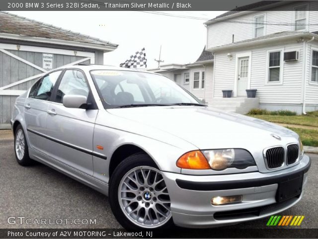 2000 BMW 3 Series 328i Sedan in Titanium Silver Metallic