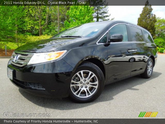 2011 Honda Odyssey EX-L in Crystal Black Pearl