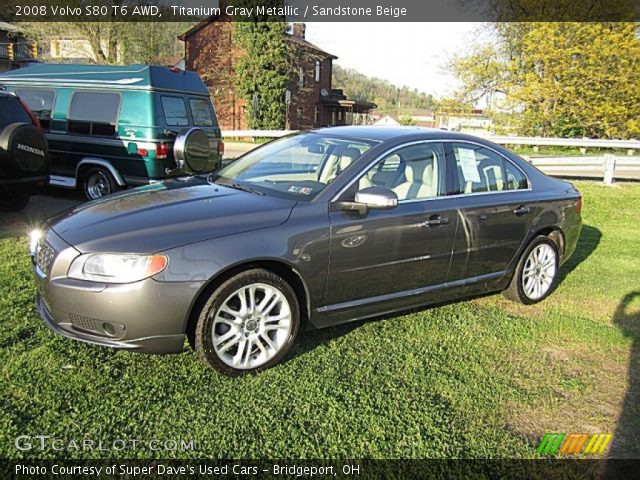2008 Volvo S80 T6 AWD in Titanium Gray Metallic
