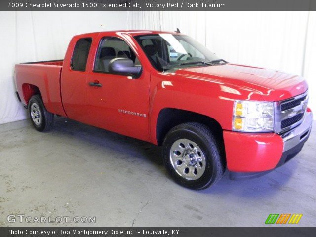 2009 Chevrolet Silverado 1500 Extended Cab in Victory Red