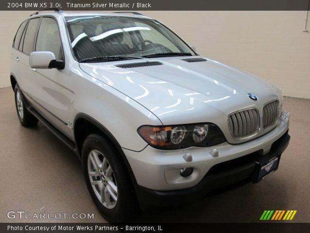 2004 BMW X5 3.0i in Titanium Silver Metallic