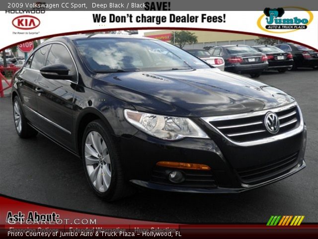 2009 Volkswagen CC Sport in Deep Black