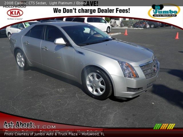 2008 Cadillac CTS Sedan in Light Platinum