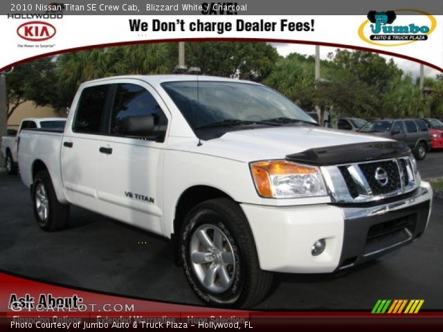 2010 Nissan Titan SE Crew Cab in Blizzard White