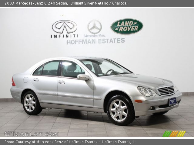 2003 Mercedes-Benz C 240 Sedan in Brilliant Silver Metallic