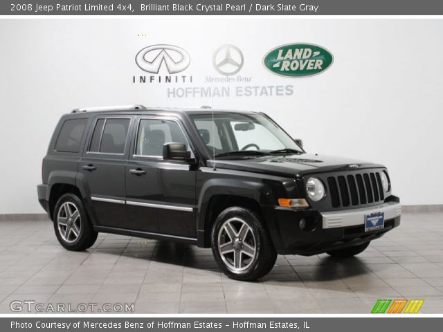 2008 Jeep Patriot Limited 4x4 in Brilliant Black Crystal Pearl