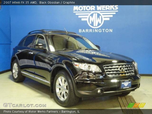 2007 Infiniti FX 35 AWD in Black Obsidian