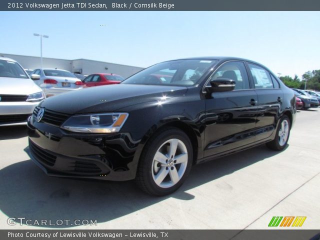 2012 Volkswagen Jetta TDI Sedan in Black