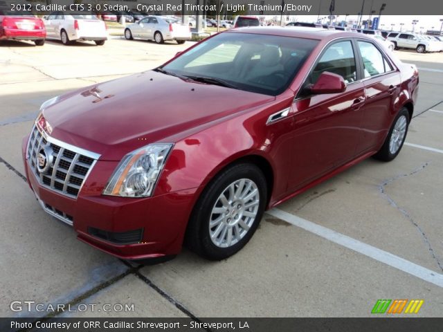 2012 Cadillac CTS 3.0 Sedan in Crystal Red Tintcoat