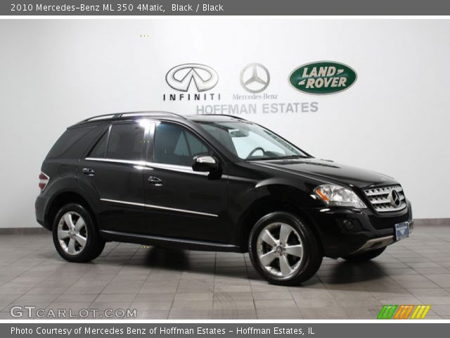 2010 Mercedes-Benz ML 350 4Matic in Black