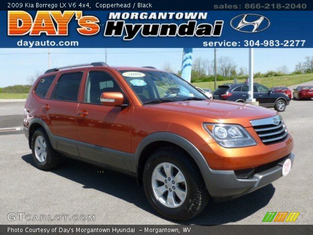 2009 Kia Borrego LX V6 4x4 in Copperhead