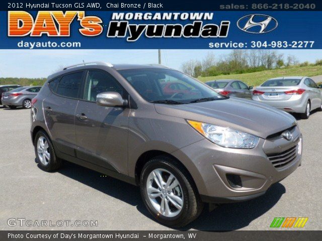 2012 Hyundai Tucson GLS AWD in Chai Bronze