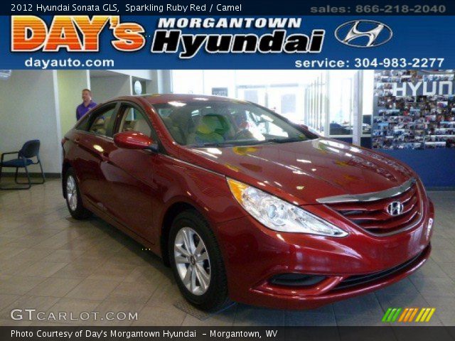 2012 Hyundai Sonata GLS in Sparkling Ruby Red