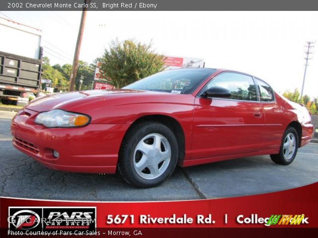 2002 Chevrolet Monte Carlo SS in Bright Red