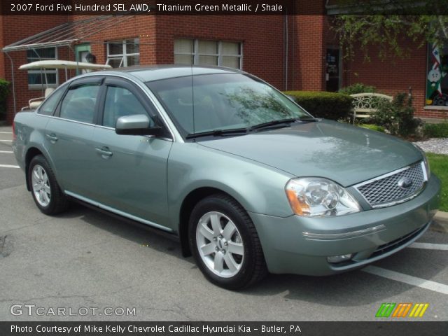 2007 Ford Five Hundred SEL AWD in Titanium Green Metallic