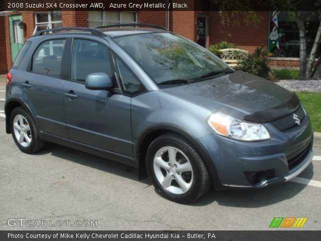 2008 Suzuki SX4 Crossover AWD in Azure Grey Metallic