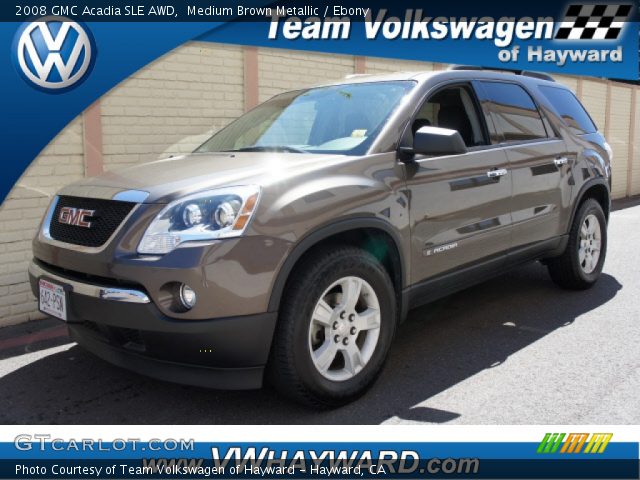 2008 GMC Acadia SLE AWD in Medium Brown Metallic