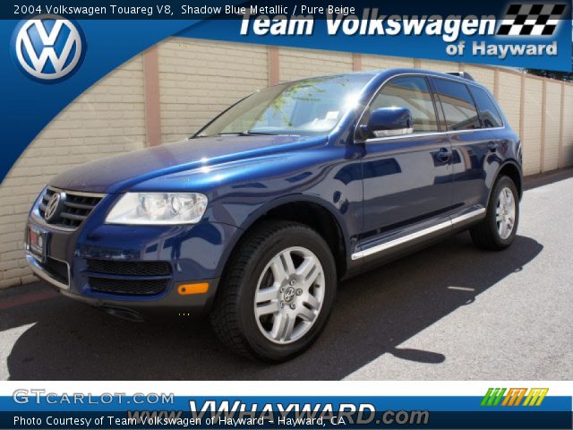 2004 Volkswagen Touareg V8 in Shadow Blue Metallic